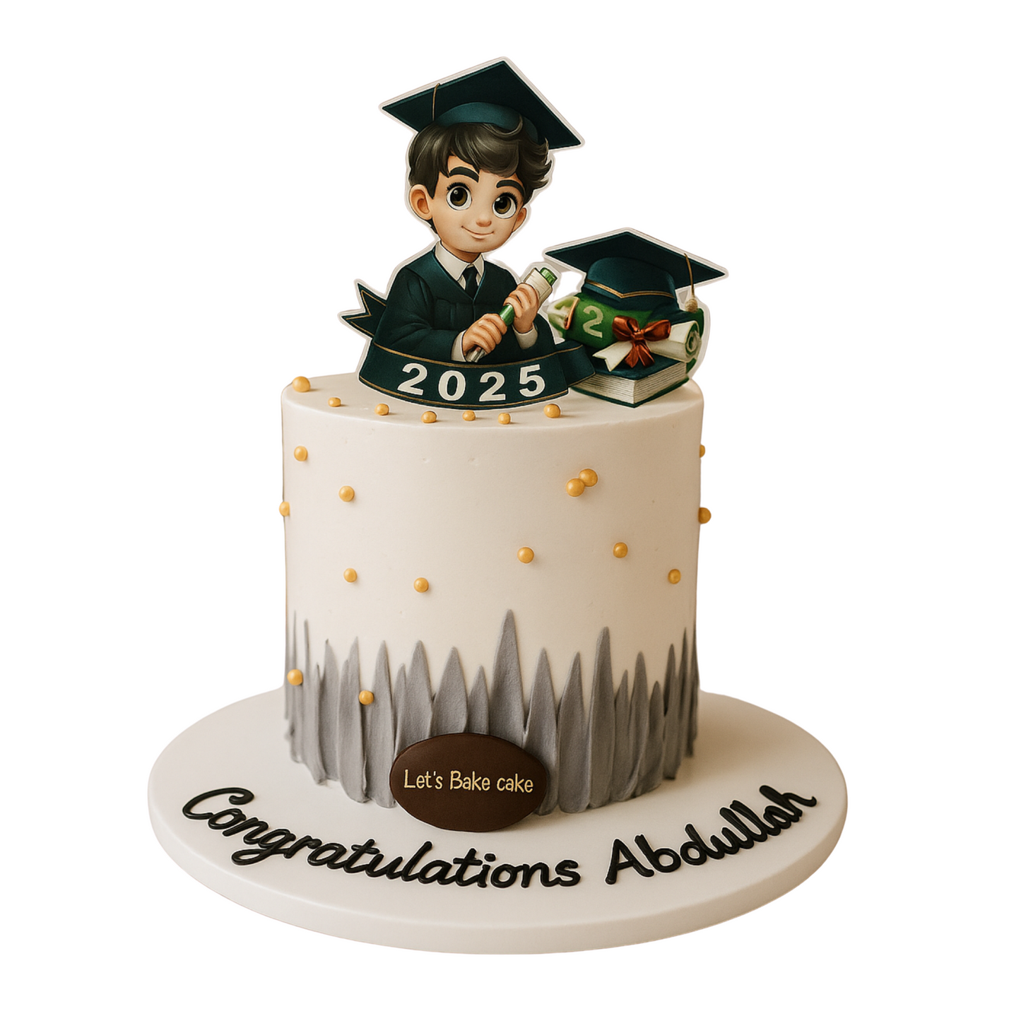 Graduation Boy 2025 Cake