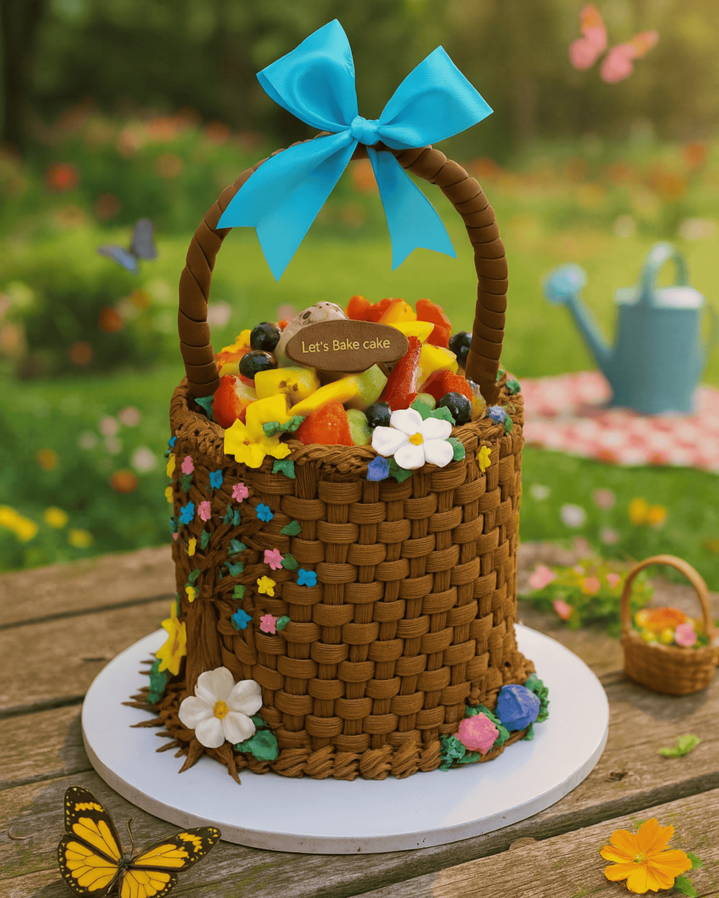 Basket of Freshness Cake