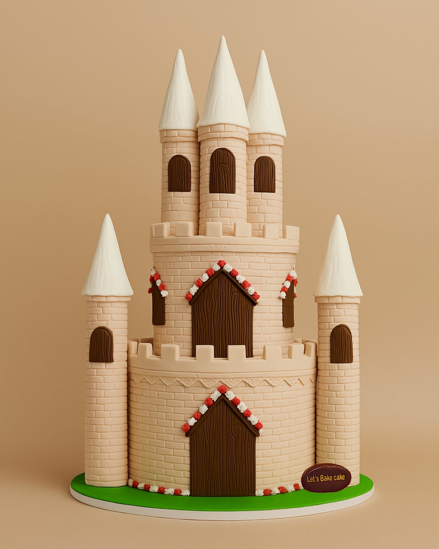 Royal Fairytale Castle Cake