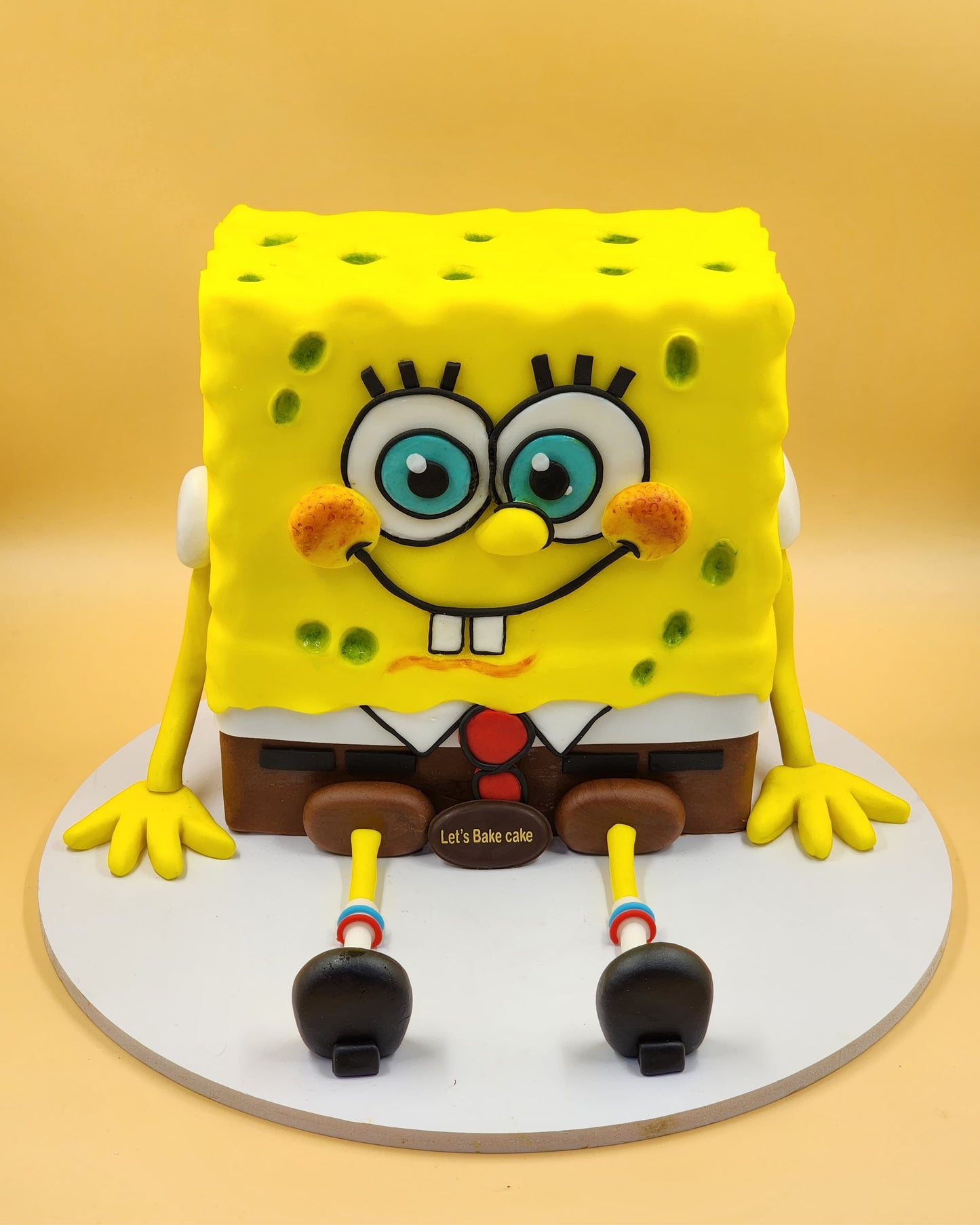 SpongeBob 3D Character Cake