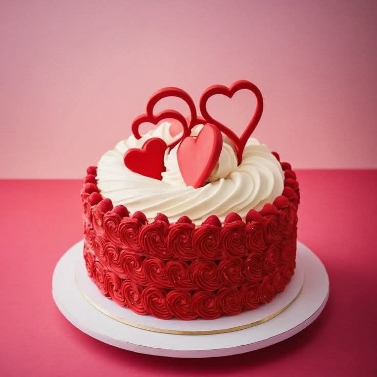 Valentine day Cake