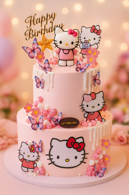 Hello Kitty Birthday Cake
