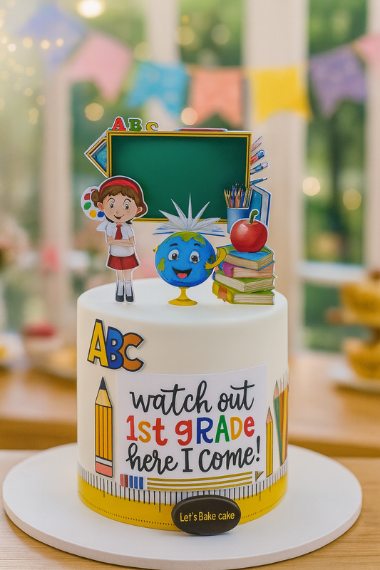 First Grade Adventure Cake