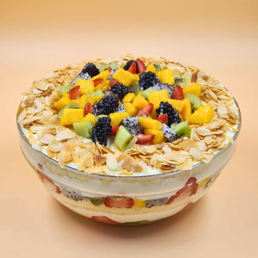 Fresh Fruit Trifle Bowl cake