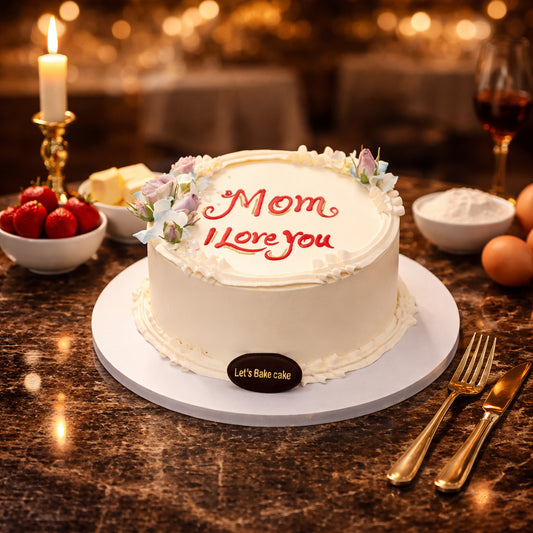 Forever Love Mom Cake