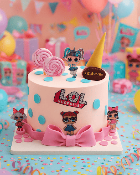 LOL Surprise Themed Cake