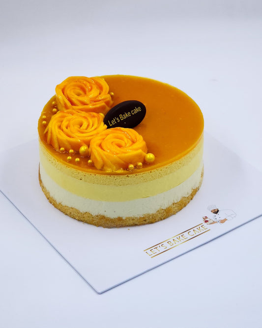 Mango Mousse Cake