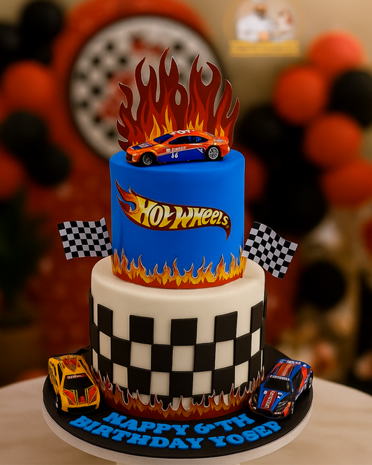 Hot Wheels Blaze Racer Cake