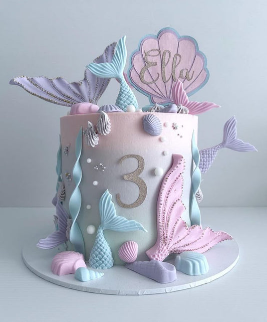 Under the Sea Mermaid Cake