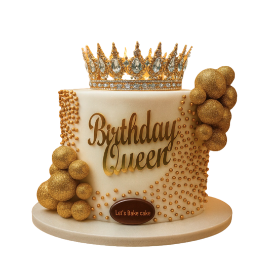Birthday Queen Crown Cake