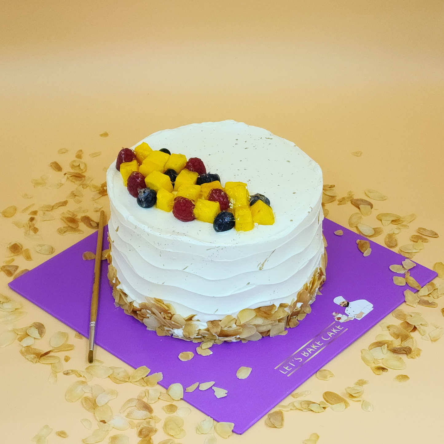 Mango Fresh Cream Cake