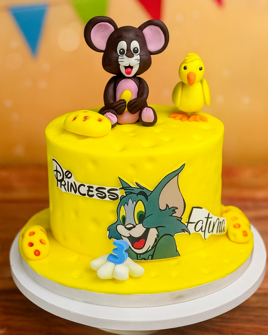 Tom & Jerry Cheese Delight Cake