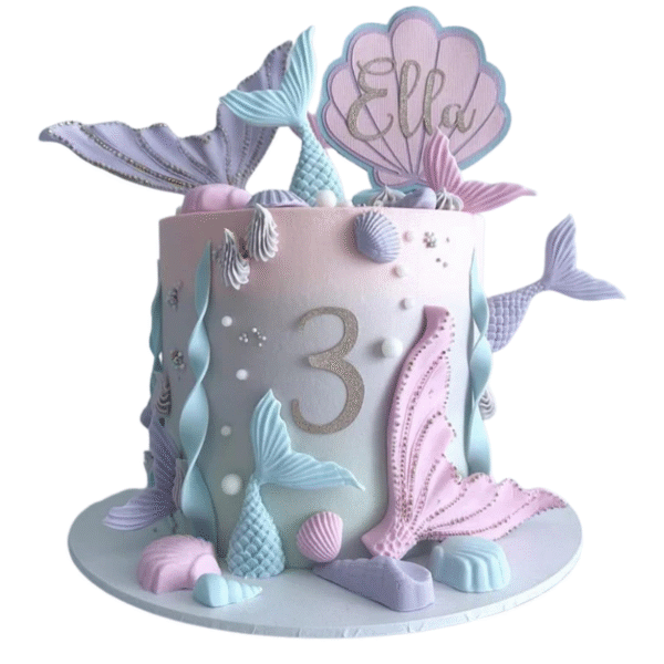 Under the Sea Mermaid Cake