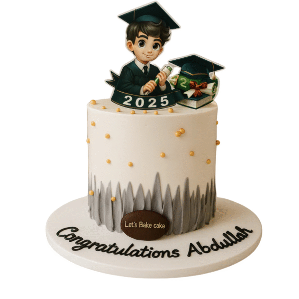 Graduation Boy 2025 Cake