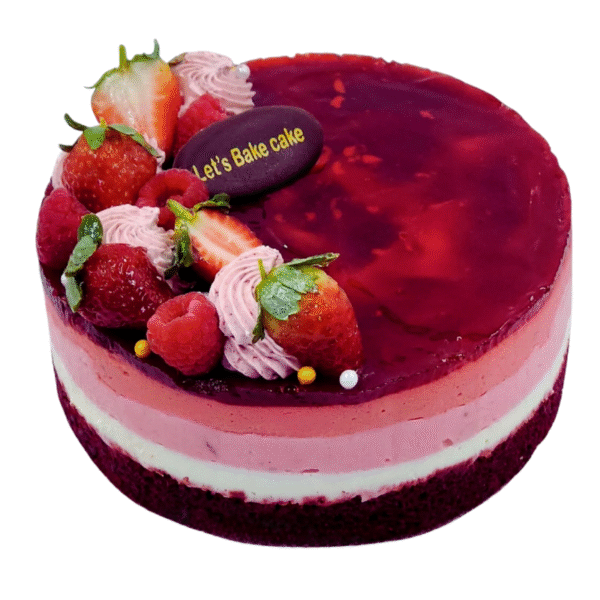 Strawberry Mousse Cake