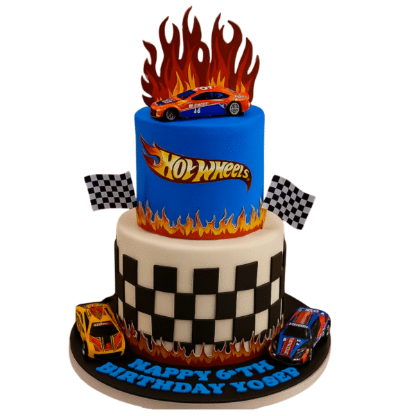 Hot Wheels Blaze Racer Cake
