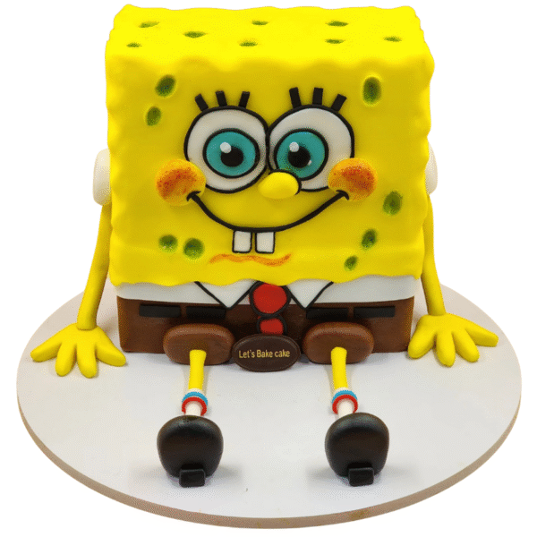 SpongeBob 3D Character Cake