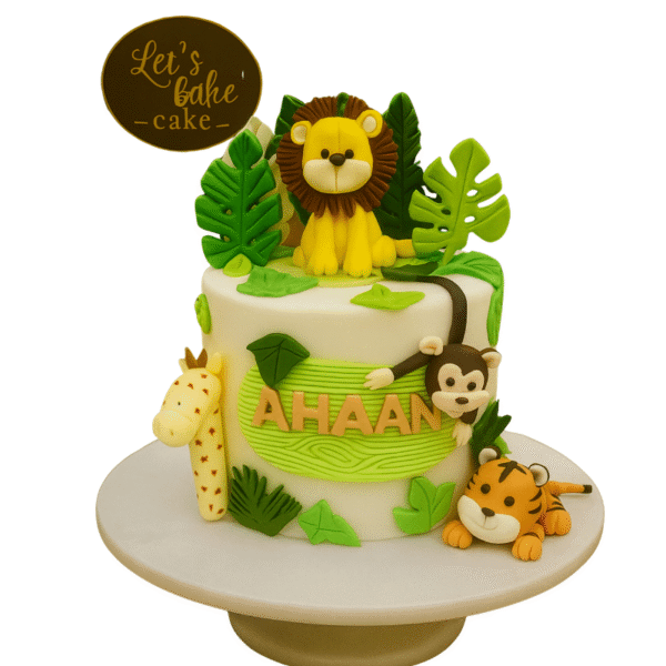 Jungle Animal Cake