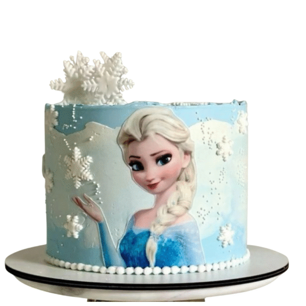 Elsa Theme Cake