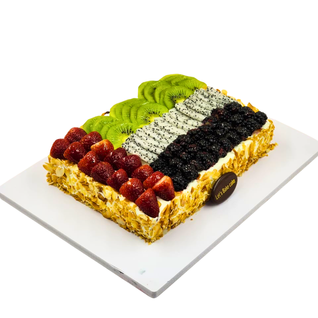 Fresh Fruit Celebration Cake